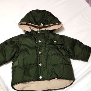 Baby Gap Coat,forest green, 3-6 months